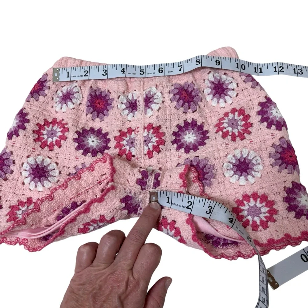 Btween girl’s crochet short set size 7 - Picture 8 of 9